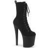 Pleaser ENCHANT-1040 Black Vegan Suede Sale Women