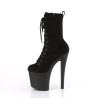 Pleaser ENCHANT-1040 Black Vegan Suede Sale Women