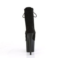 Pleaser ENCHANT-1040 Black Vegan Suede Sale Women