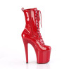 Pleaser ENCHANT-1040 Red Patent Sale Women