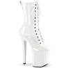 Pleaser ENCHANT-1040 White Patent Sale Women