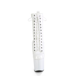 Pleaser ENCHANT-1040 White Patent Sale Women