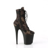 Pleaser FLAMINGO-1020CM Green Camouflage Mesh Black