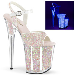 Pleaser FLAMINGO-810UVG Neon Exotic Pole Dance High Heels