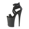 Pleaser INFINITY-969 Black Vegan Leather Blackr Sale
