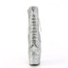 Pleaser ADORE-1020GWR Silver Glitter Sale Women