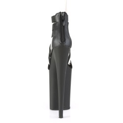 Pleaser INFINITY-969 Black Vegan Leather Blackr Sale