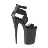 Pleaser INFINITY-969 Black Vegan Leather Blackr Sale