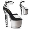 Pleaser LOVESICK-712T D'Orsay High Heeled Platform Shoes