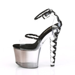 Pleaser LOVESICK-712T D'Orsay High Heeled Platform Shoes