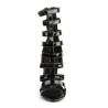 Pleaser SEXY-52 Black Patent High Heeled Ankle Boots