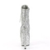 Pleaser ADORE-1020GWR Silver Glitter Sale Women