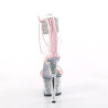 Pleaser SKY-327RSI Silver Strass Rose Sale Women