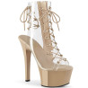 Pleaser ASPIRE-600-30 Transparent Nude Sale Women