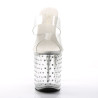 Pleaser STARDUST-802 Transparent Pole Dance Exotic Shoes