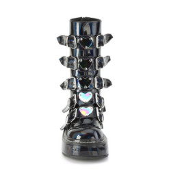 Demonia EMILY-330 Black Hologram Sale Women