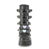 Demonia EMILY-330 Black Platform Buckle Boots Women