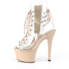 Pleaser ASPIRE-600-30 Transparent Nude Sale Women
