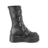 Demonia EMILY-330 Black Platform Buckle Boots Women