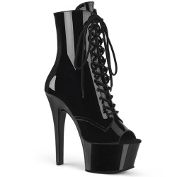 Pleaser ASPIRE-1021 Black Patent Sale Women