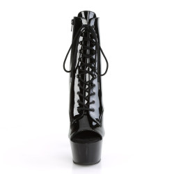 Pleaser ASPIRE-1021 Black Patent Sale Women