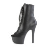 Pleaser ASPIRE-1021 Black Vegan Leather Sale Women