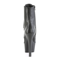 Pleaser ASPIRE-1021 Black Vegan Leather Sale Women