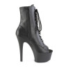 Pleaser ASPIRE-1021 Black Vegan Leather Sale Women