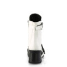 Demonia BRATTY-56 White Vegan Leather Sale Women