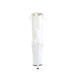 Pleaser ENCHANT-1040 White Patent Sale Women
