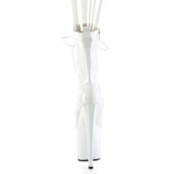 Pleaser ENCHANT-1041 White Patent Sale Women