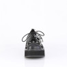 Demonia EMILY-32 Black Vegan Platform Women Shoes