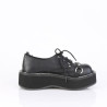 Demonia EMILY-32 Black Vegan Platform Women Shoes