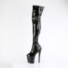Pleaser ENCHANT-3000 Black Patent Sale Women