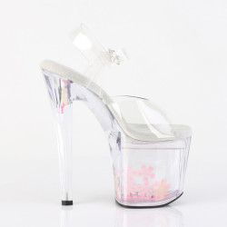 Pleaser ENCHANT-708-01 Floating Glitter Platform High Heel