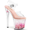 Pleaser ENCHANT-708-03 Floating Glitter Platform High Heel