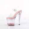 Pleaser ENCHANT-708-03 Floating Glitter Platform High Heel