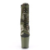 Pleaser FLAMINGO-1020CAMO Green Camouflage Fabric Sale