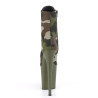 Pleaser FLAMINGO-1020CAMO Green Camouflage Fabric Sale