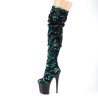Pleaser FLAMINGO-3004 Green Sequins Black Sale Women
