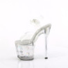 Pleaser ENCHANT-708-02 Floating Glitter Platform High Heel