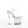 Pleaser ENCHANT-708-02 Floating Glitter Platform High Heel