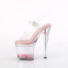 Pleaser ENCHANT-708-03 Floating Glitter Platform High Heel