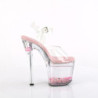 Pleaser ENCHANT-708-03 Floating Glitter Platform High Heel