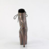 Pleaser MOON-708SK Transparent Black Pewter Sale Women