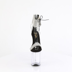 Pleaser FLAMINGO-827RS Transparent Black Sale Women