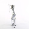 Pleaser FLAMINGO-827RS Transparent Silver Sale Women