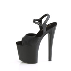 Pleaser ENCHANT-709 Black Vegan Leather Sale Women