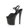 Pleaser ENCHANT-709 Black Vegan Leather Sale Women