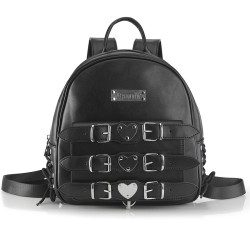 Demonia HB-675 Black Vegan Leather Handbags Women
